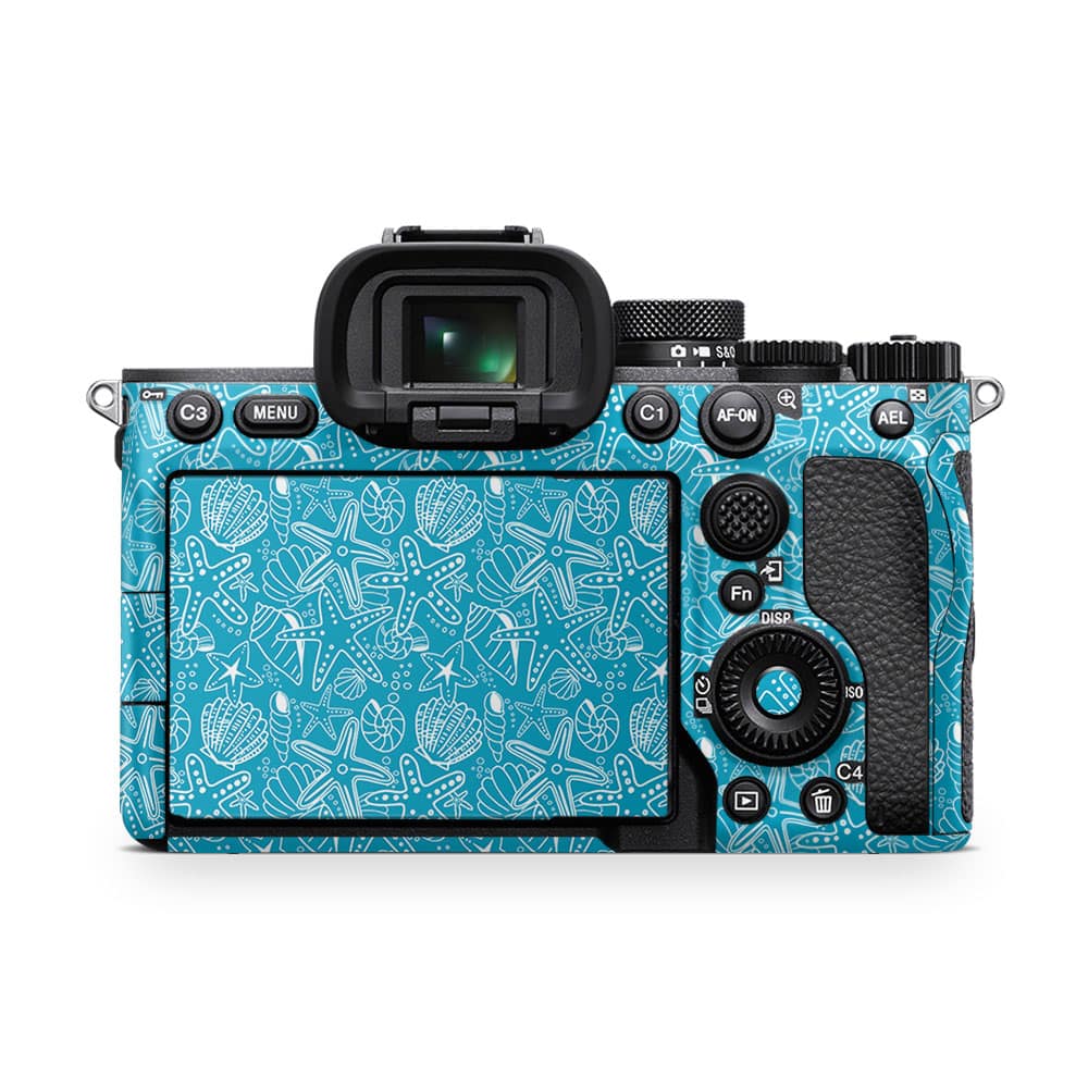 Sony alpha a7 iv camera sea life skin | wrapitskin