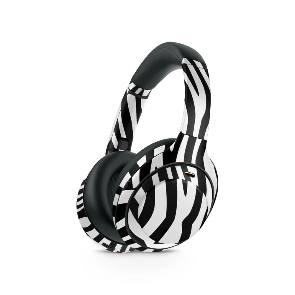 Sony wh-1000xm3 black and white skin wrapitskin