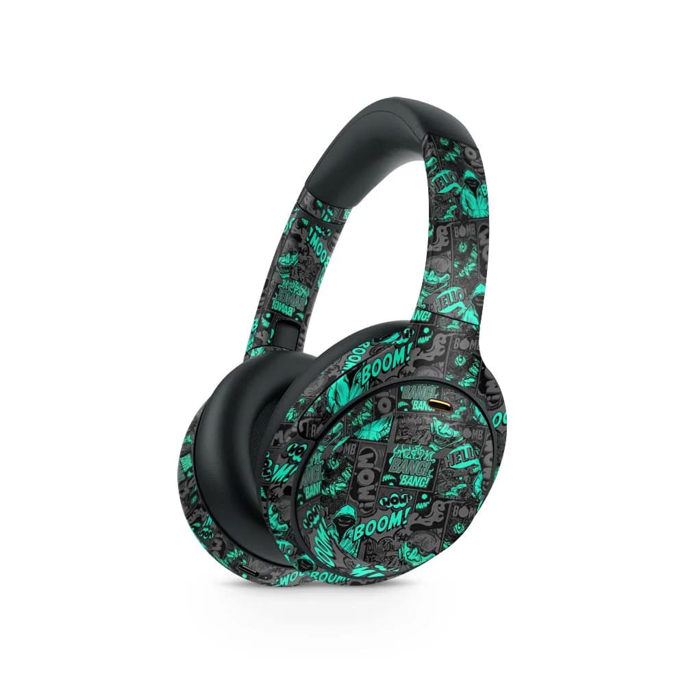 Sony wh-1000xm3 boom bang skin wrapitskin