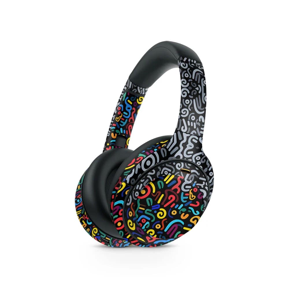 Sony wh-1000xm3 retro revelry skin wrapitskin