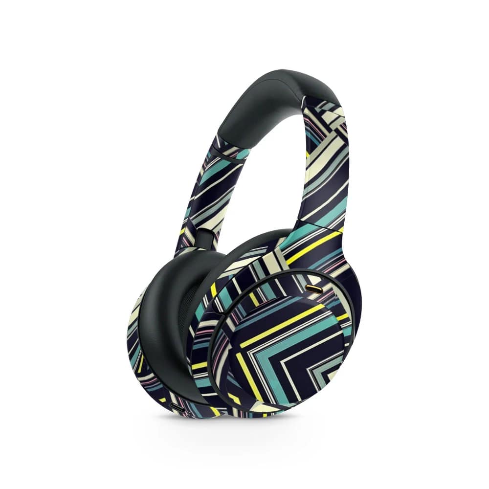 Sony wh-1000xm3 striped abstract skin wrapitskin