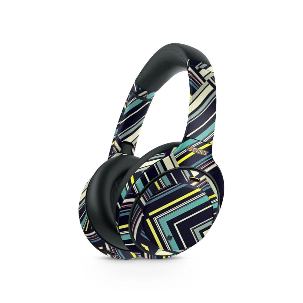Sony wh-1000xm4 striped abstract skin wrapitskin
