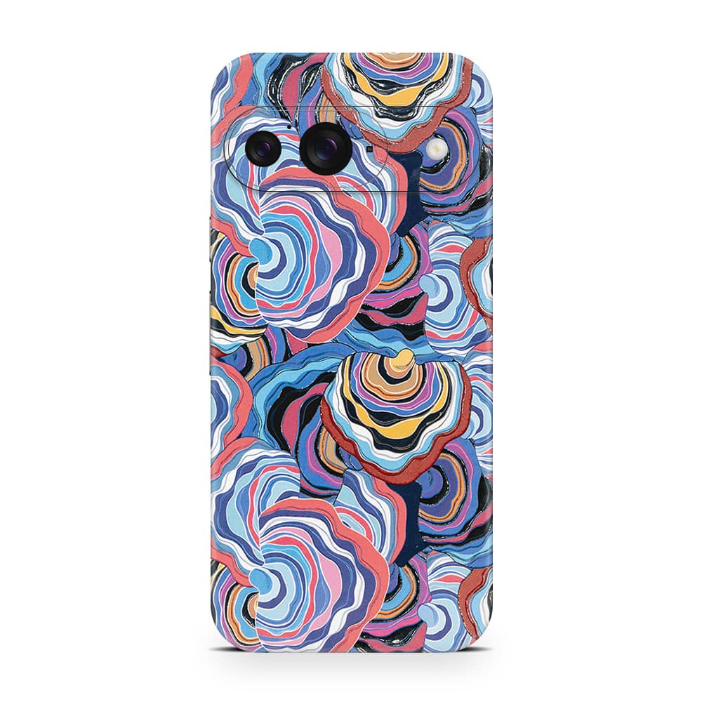 Pixel 9 abstract multicolor 3d skin wrapitskin