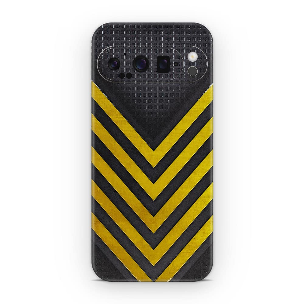 Pixel 9 pro arrows yellow 3d skin wrapitskin