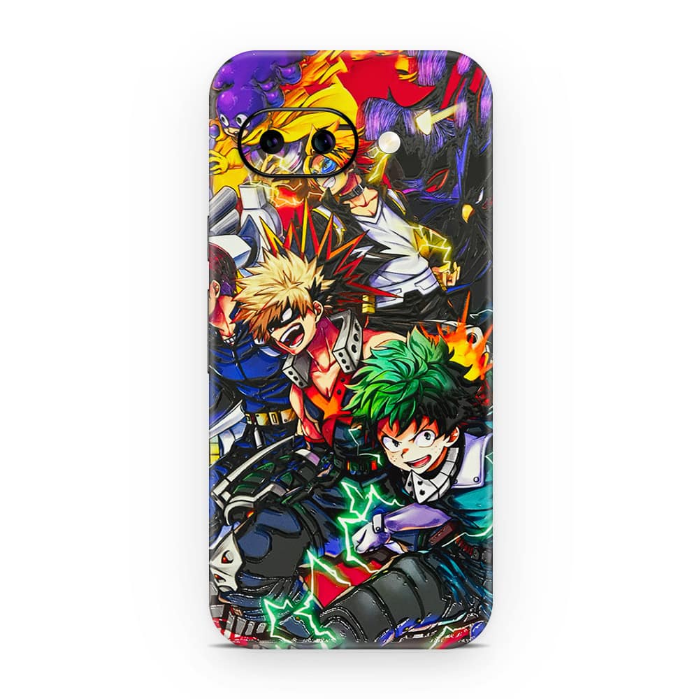 Pixel 9a my hero 3d skin wrapitskin