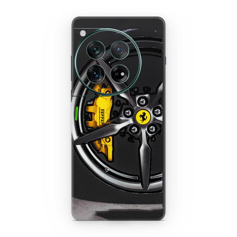 Oneplus 12 ferrari rim 3d skin wrapitskin