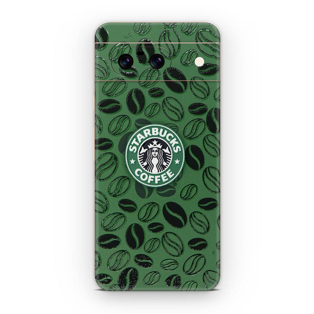 Pixel 8 starbucks 3d skin wrapitskin