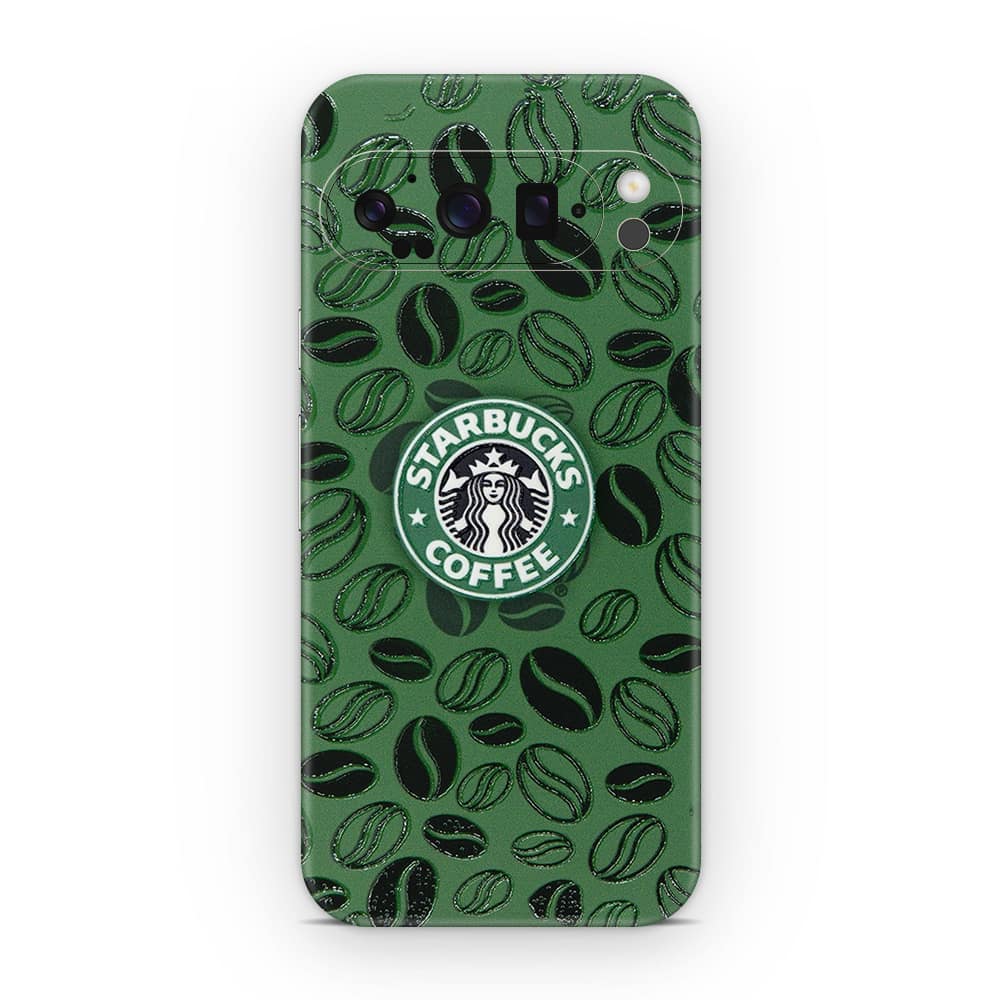 Pixel 9 pro xl starbucks 3d skin wrapitskin