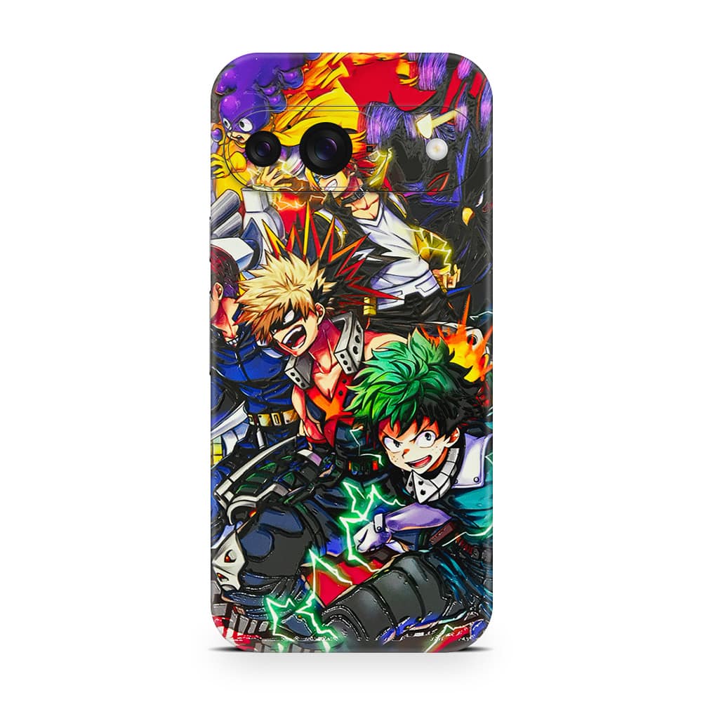 Pixel 9 my hero 3d skin wrapitskin