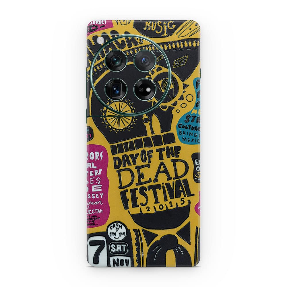 Oneplus 12 street festival 3d skin wrapitskin
