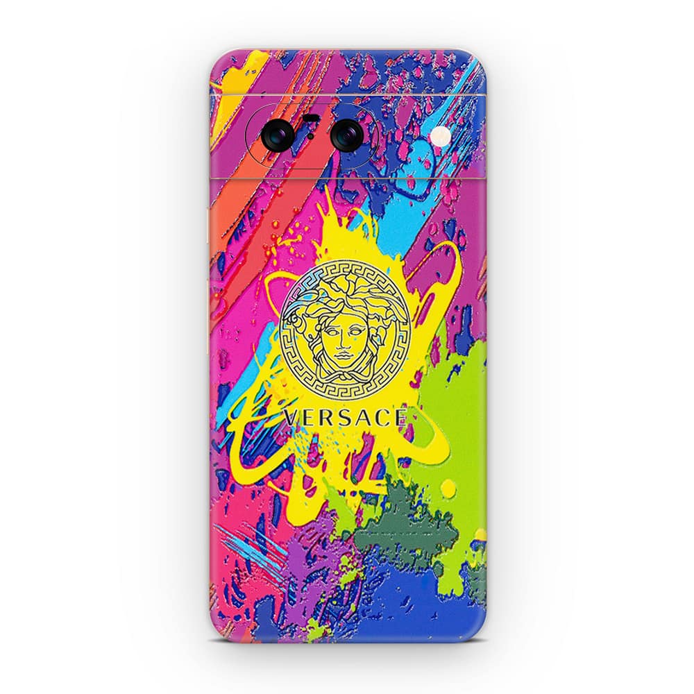 Pixel 8 versace colorful 3d skin wrapitskin