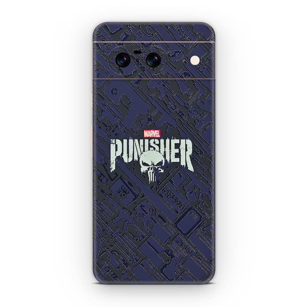 Pixel 8 punisher 3d skin wrapitskin