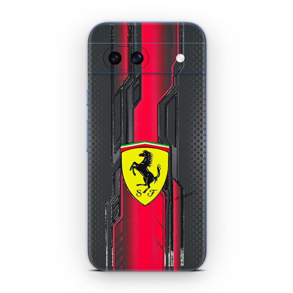 Pixel 8a ferrari's legacy 3d skin wrapitskin