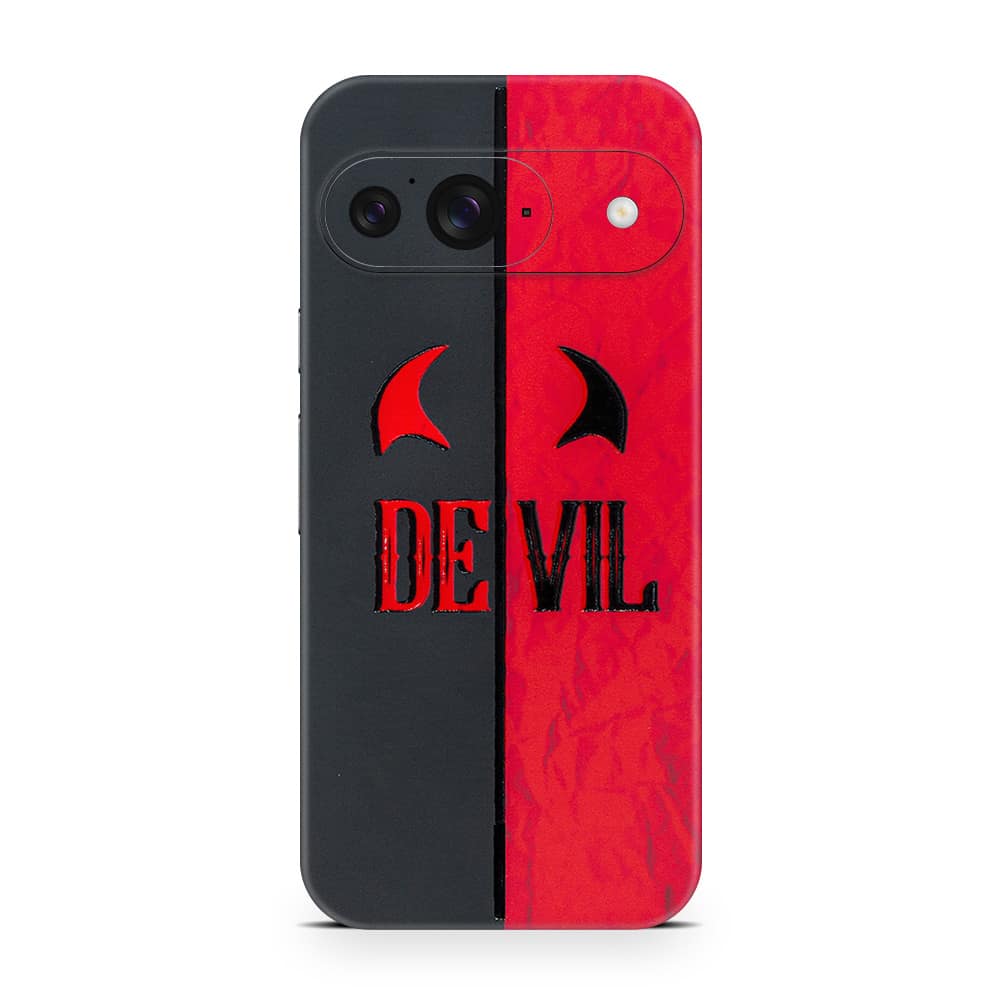 Pixel 9 devil 3d skin wrapitskin