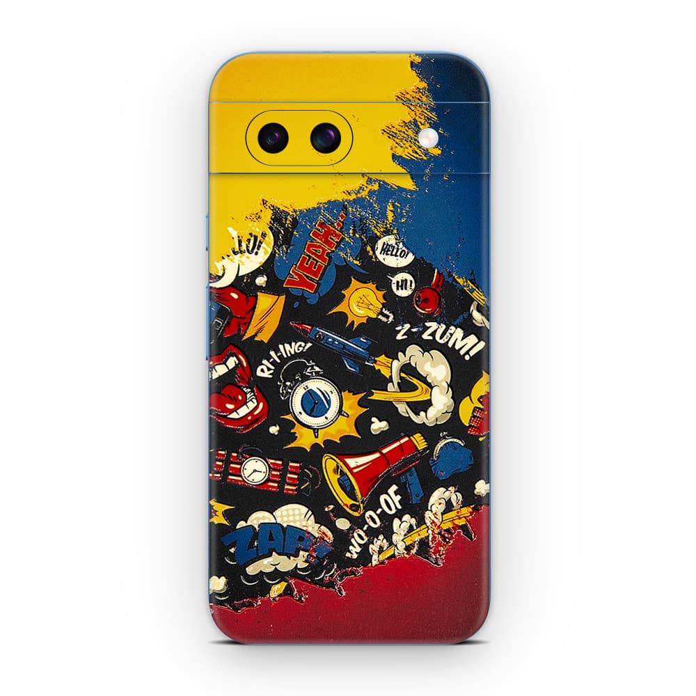 Pixel 8a pop art 3d skin wrapitskin
