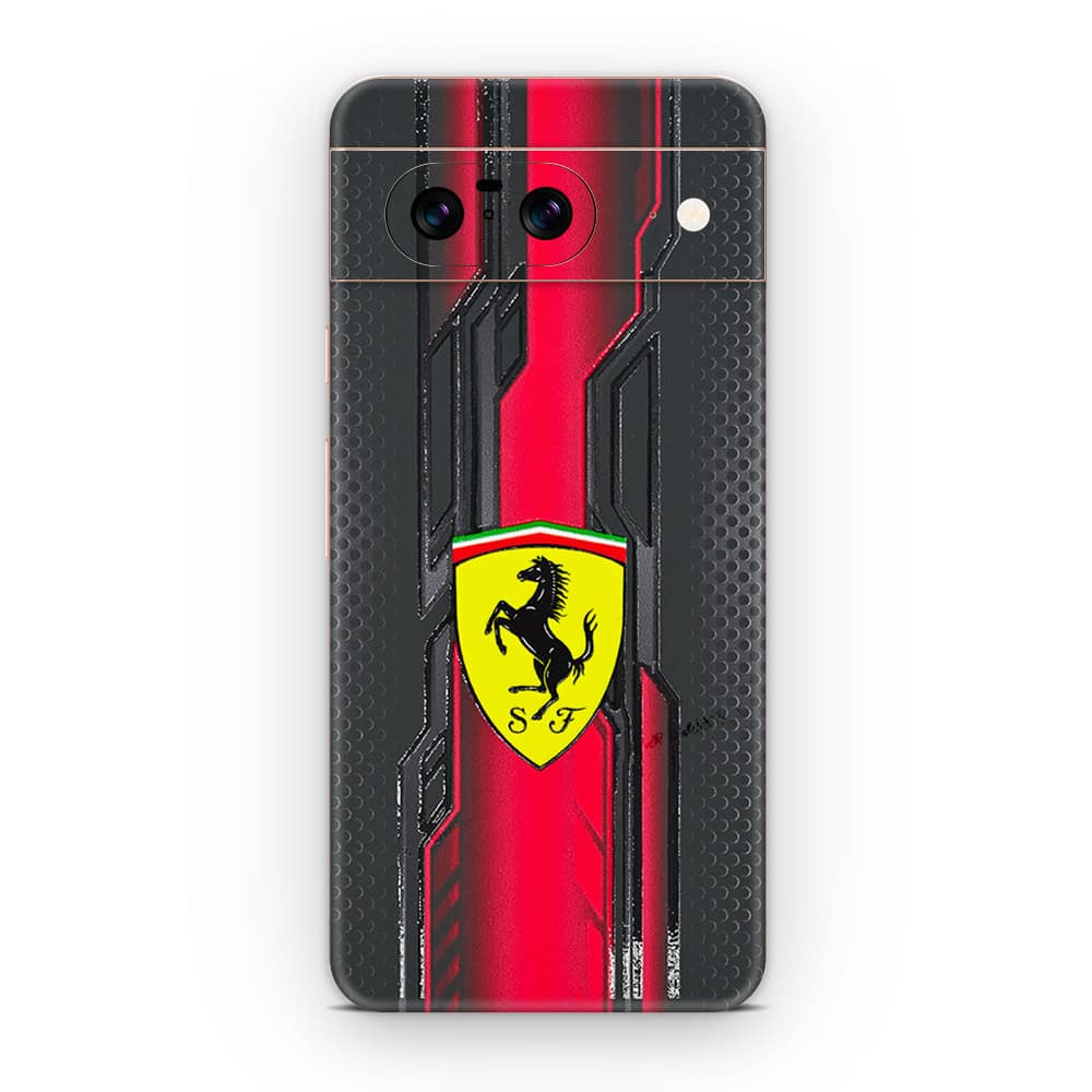 Pixel 8 ferrari's legacy 3d skin wrapitskin