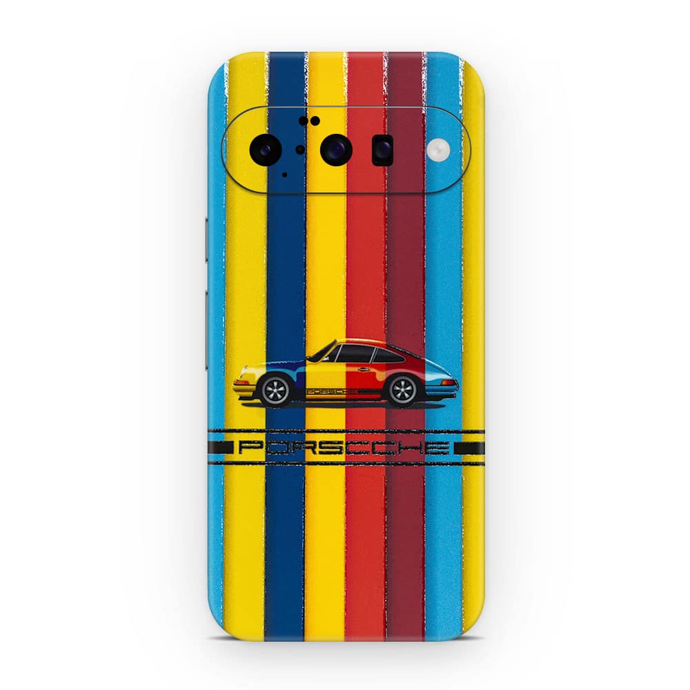 Pixel 10 porsche multicolor 3d skin wrapitskin
