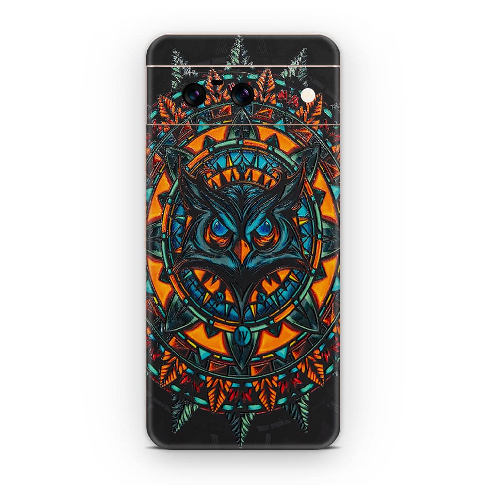 Pixel 8 owl 3d skin wrapitskin