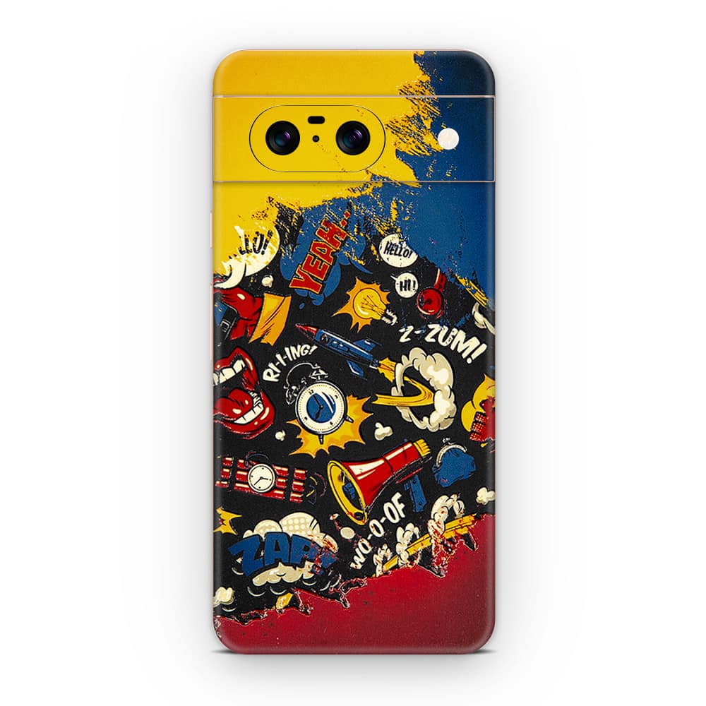 Pixel 8 pop art 3d skin wrapitskin
