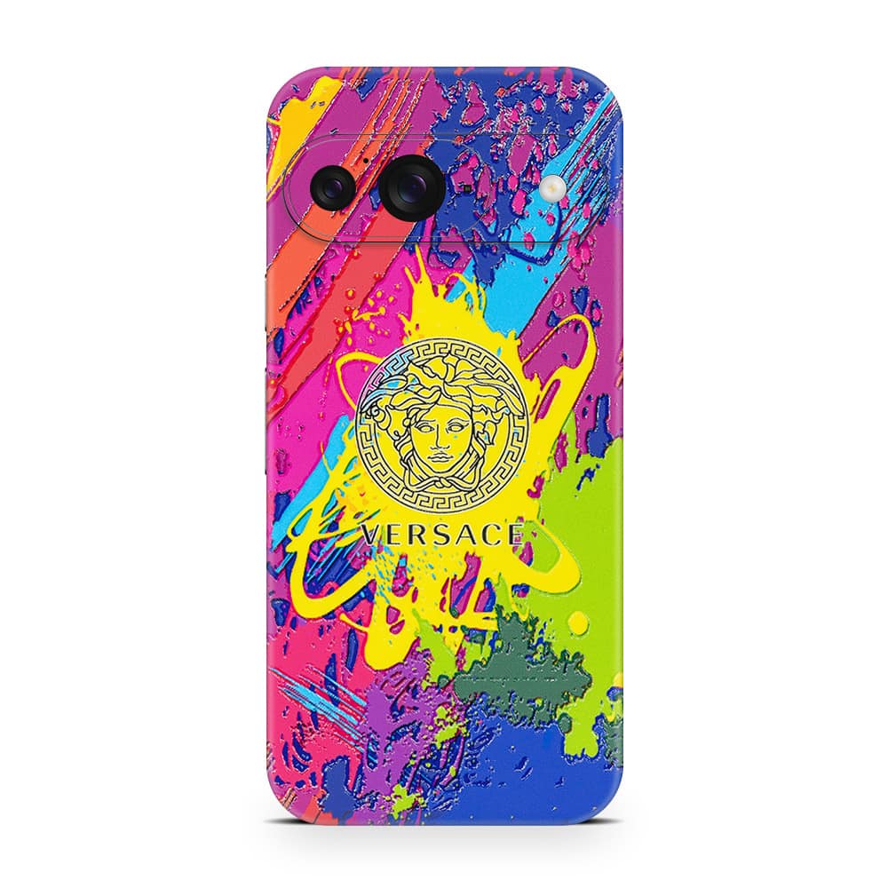 Pixel 9 versace colorful 3d skin wrapitskin