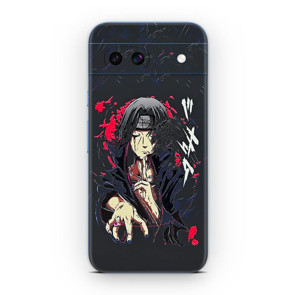 Pixel 8a itachi uchiha 3d skin wrapitskin