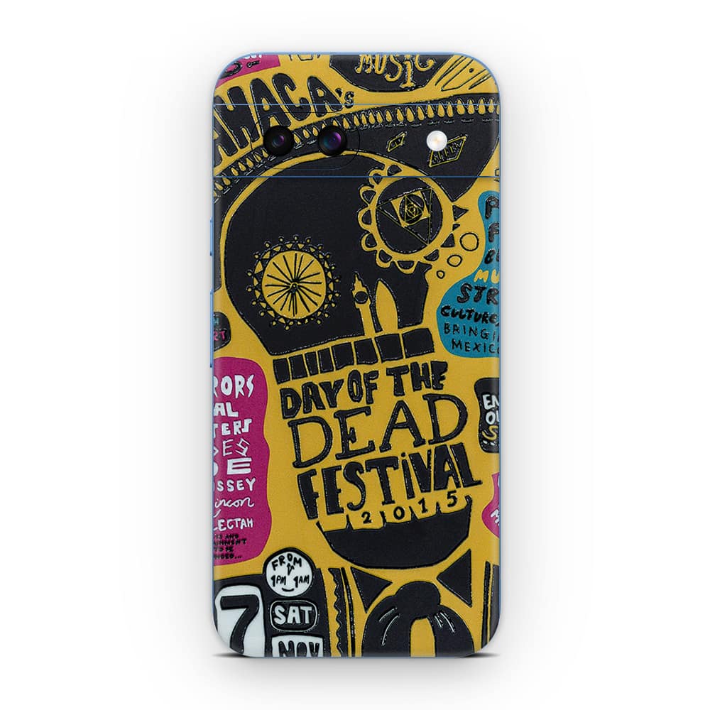 Pixel 8a street festival 3d skin wrapitskin