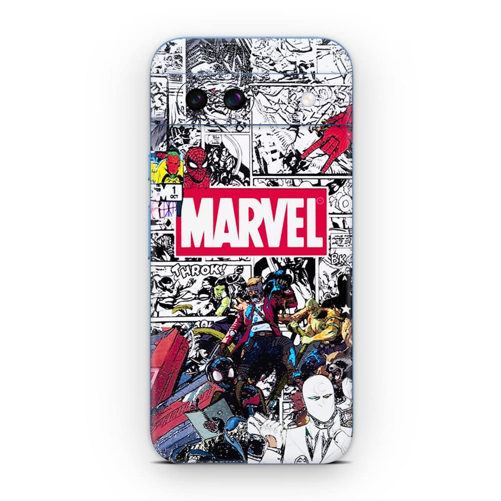 Pixel 8a marvel universe 3d skin wrapitskin