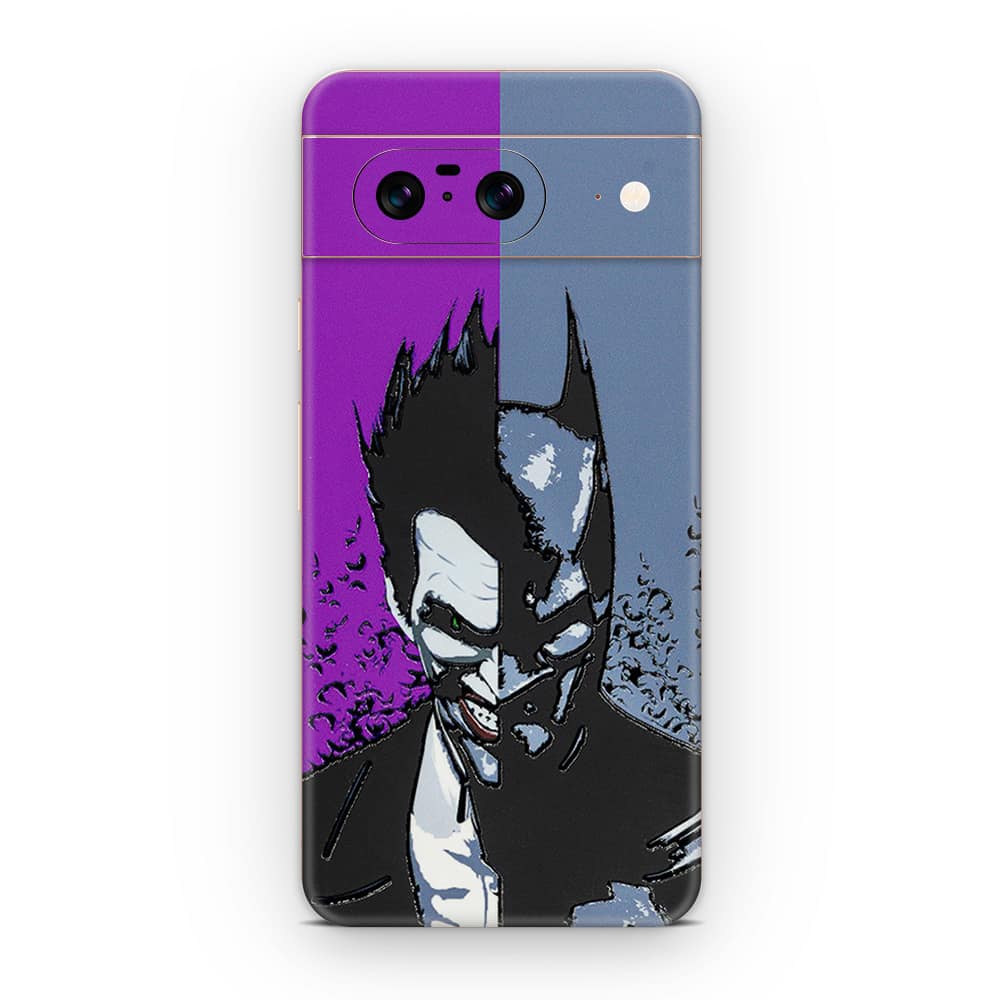 Pixel 8 batman vs joker 3d skin wrapitskin