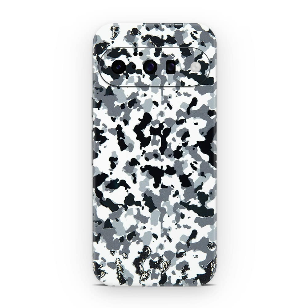 Pixel 10 snow camo 3d skin wrapitskin