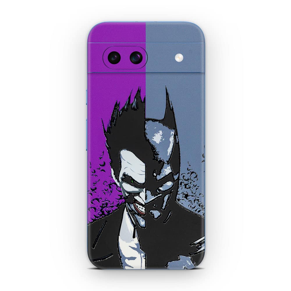 Pixel 8a batman vs joker 3d skin wrapitskin