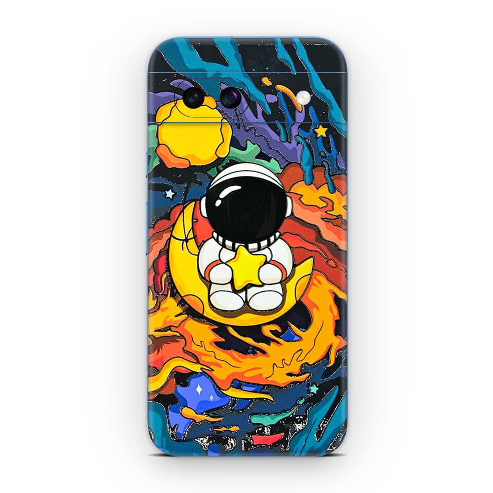 Pixel 8a astronaut 3d skin wrapitskin
