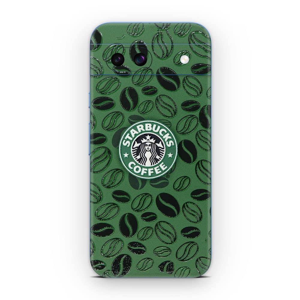 Pixel 8a starbucks 3d skin wrapitskin