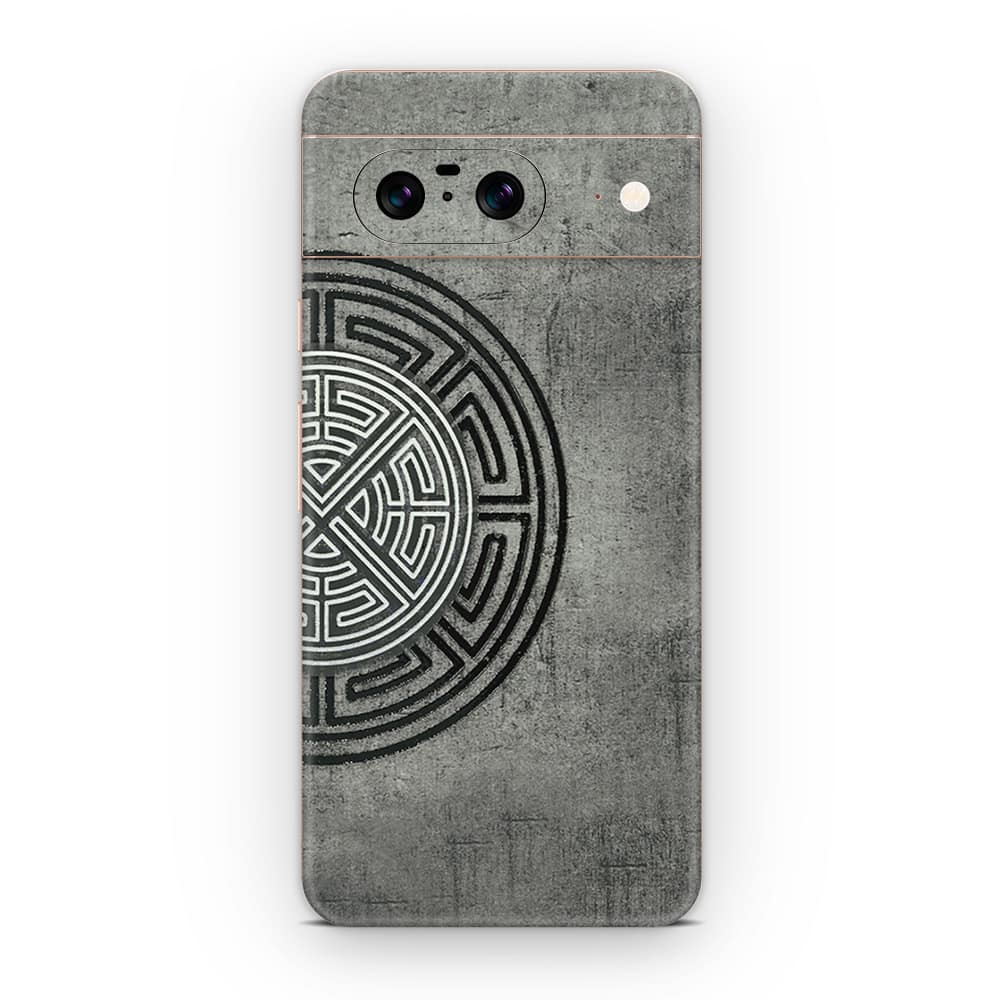 Pixel 8 the maze 3d skin wrapitskin