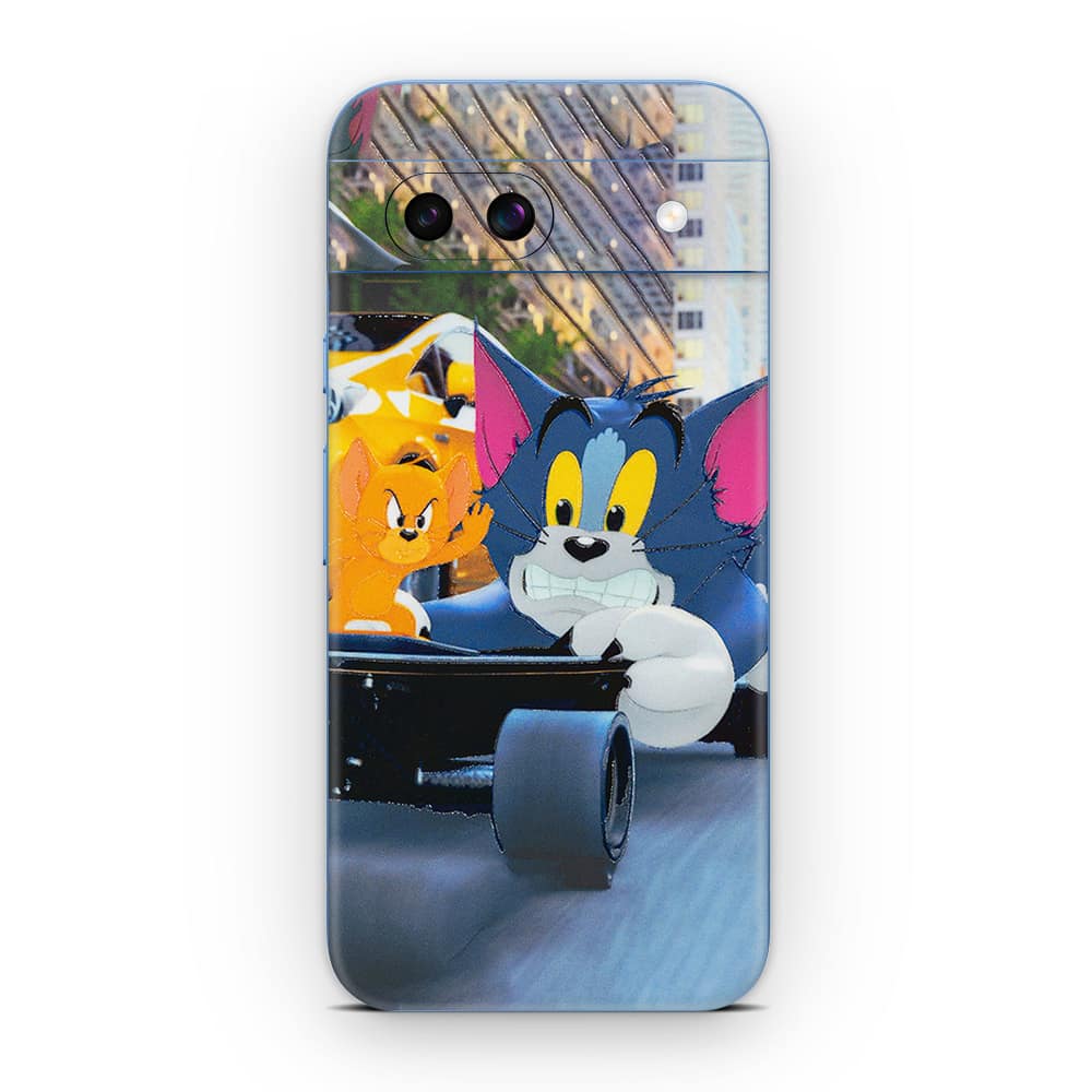 Pixel 8a tom and jerry 3d skin wrapitskin
