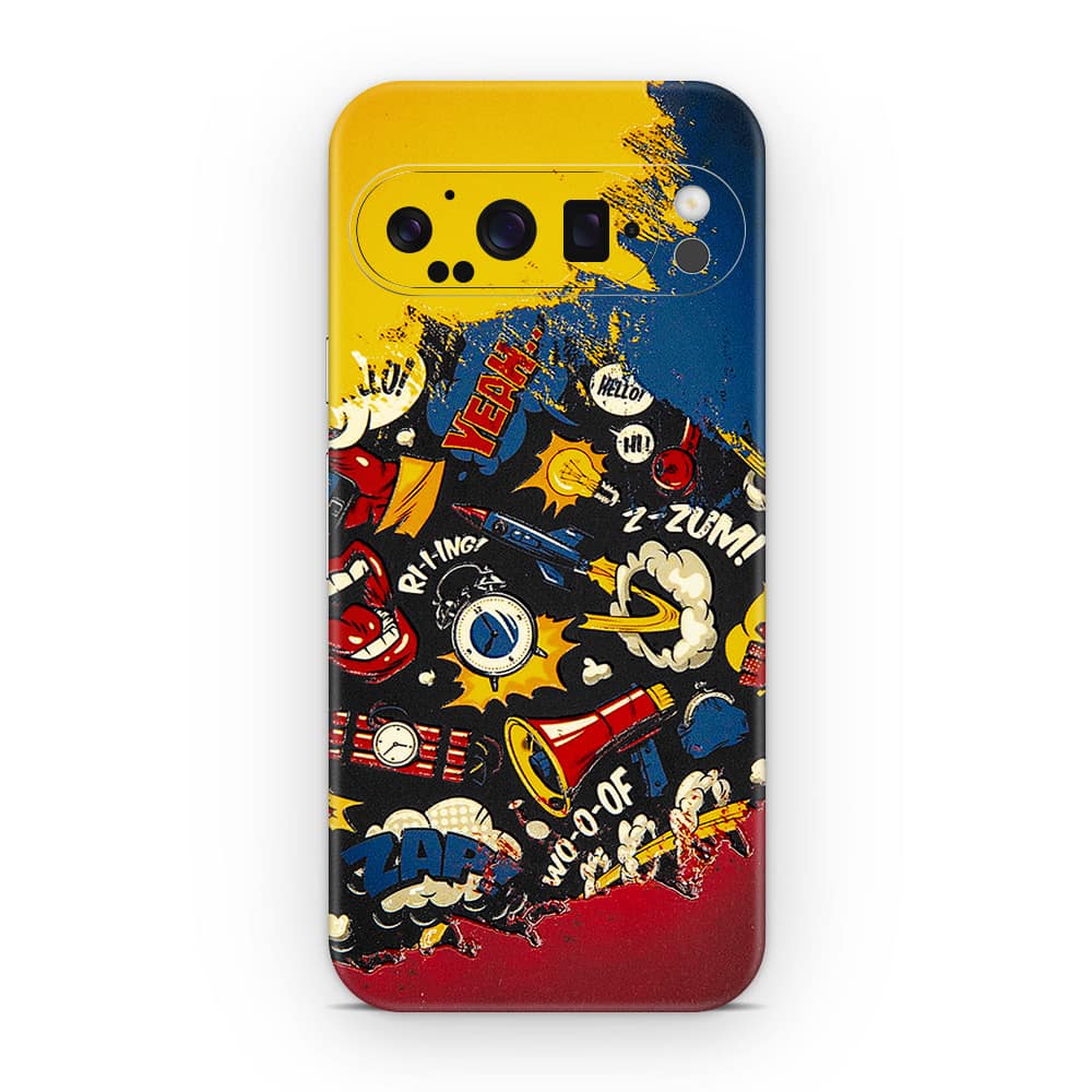Pixel 9 pro xl pop art 3d skin wrapitskin