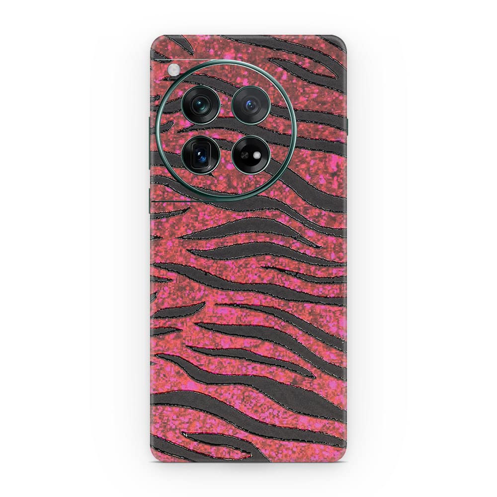 Oneplus 12 red zebra 3d skin wrapitskin
