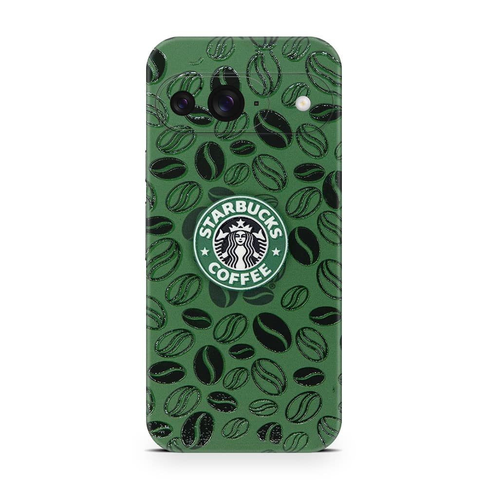 Pixel 9 starbucks 3d skin wrapitskin