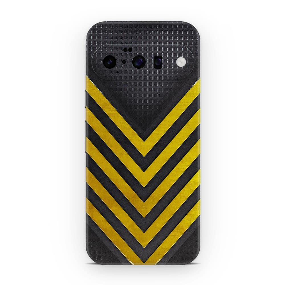 Pixel 10 arrows yellow 3d skin wrapitskin