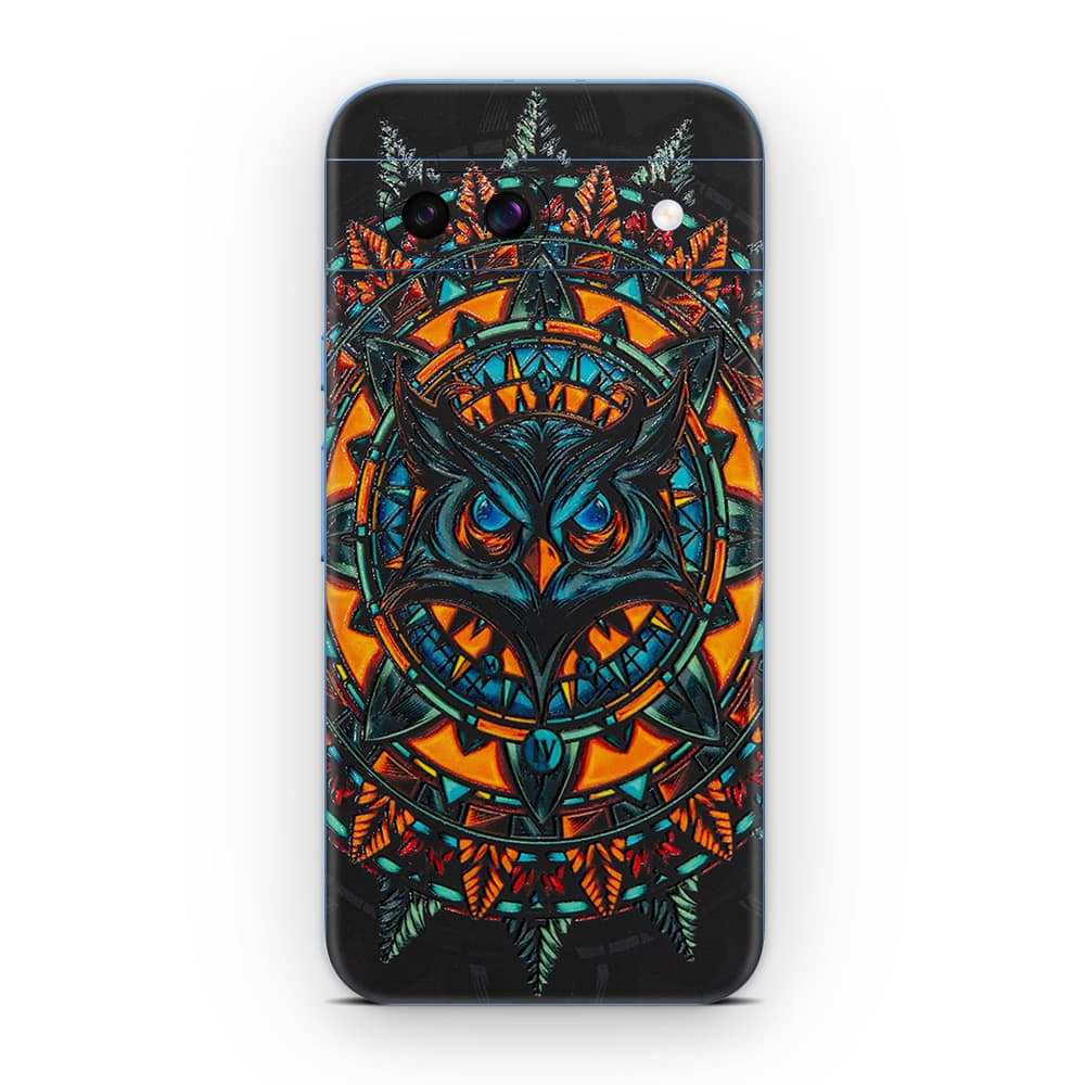 Pixel 8a owl 3d skin wrapitskin