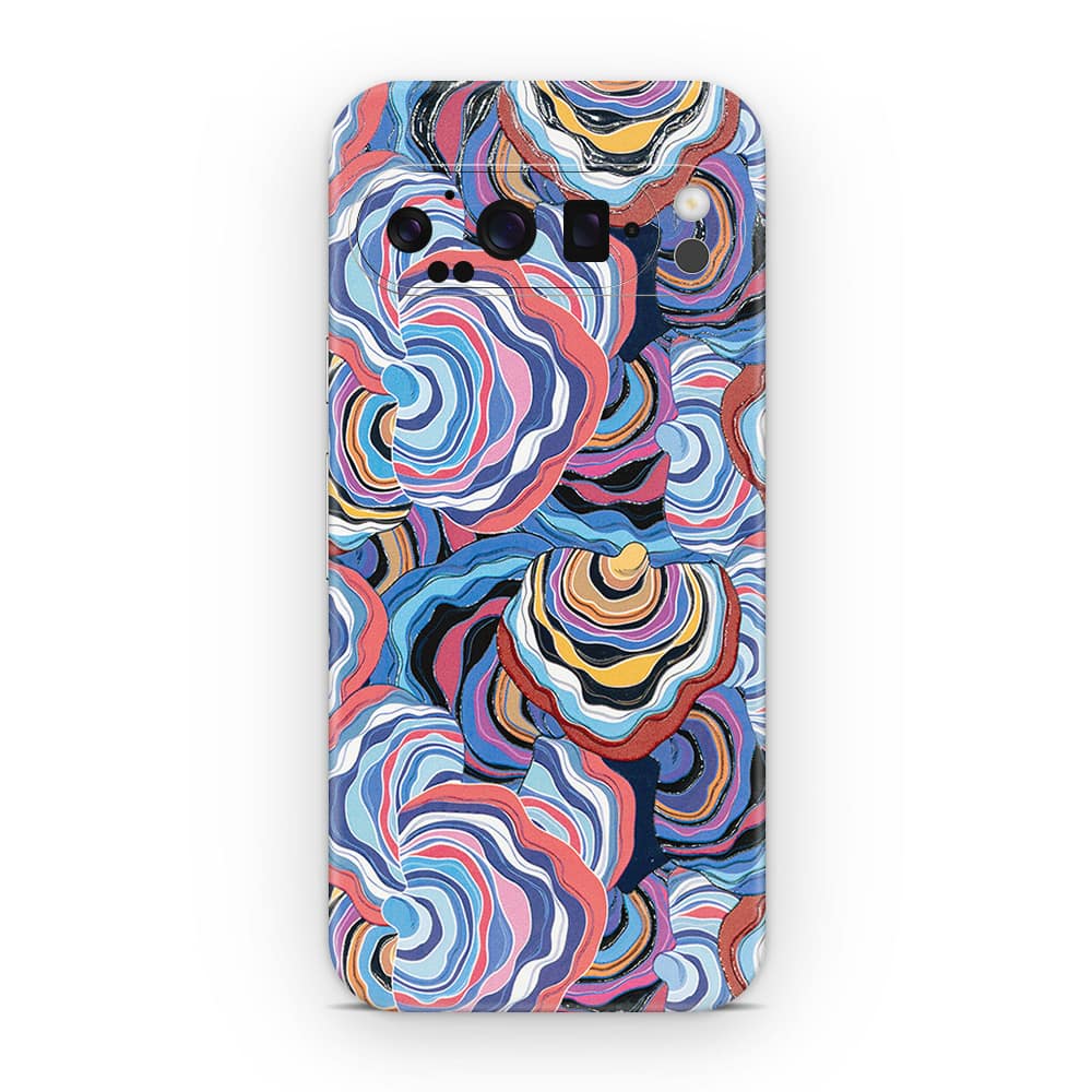 Pixel 9 pro xl abstract multicolor 3d skin wrapitskin