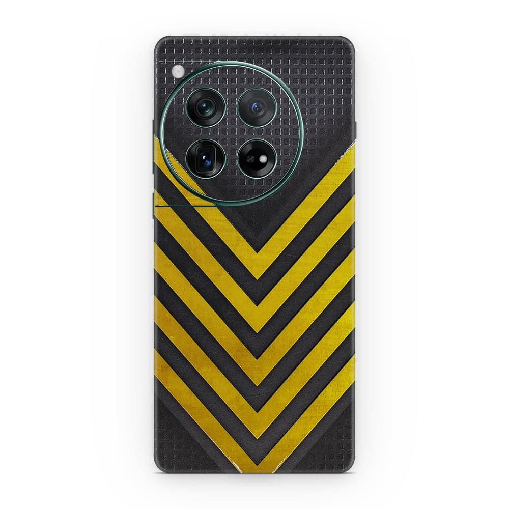Oneplus 12 arrows yellow 3d skin wrapitskin