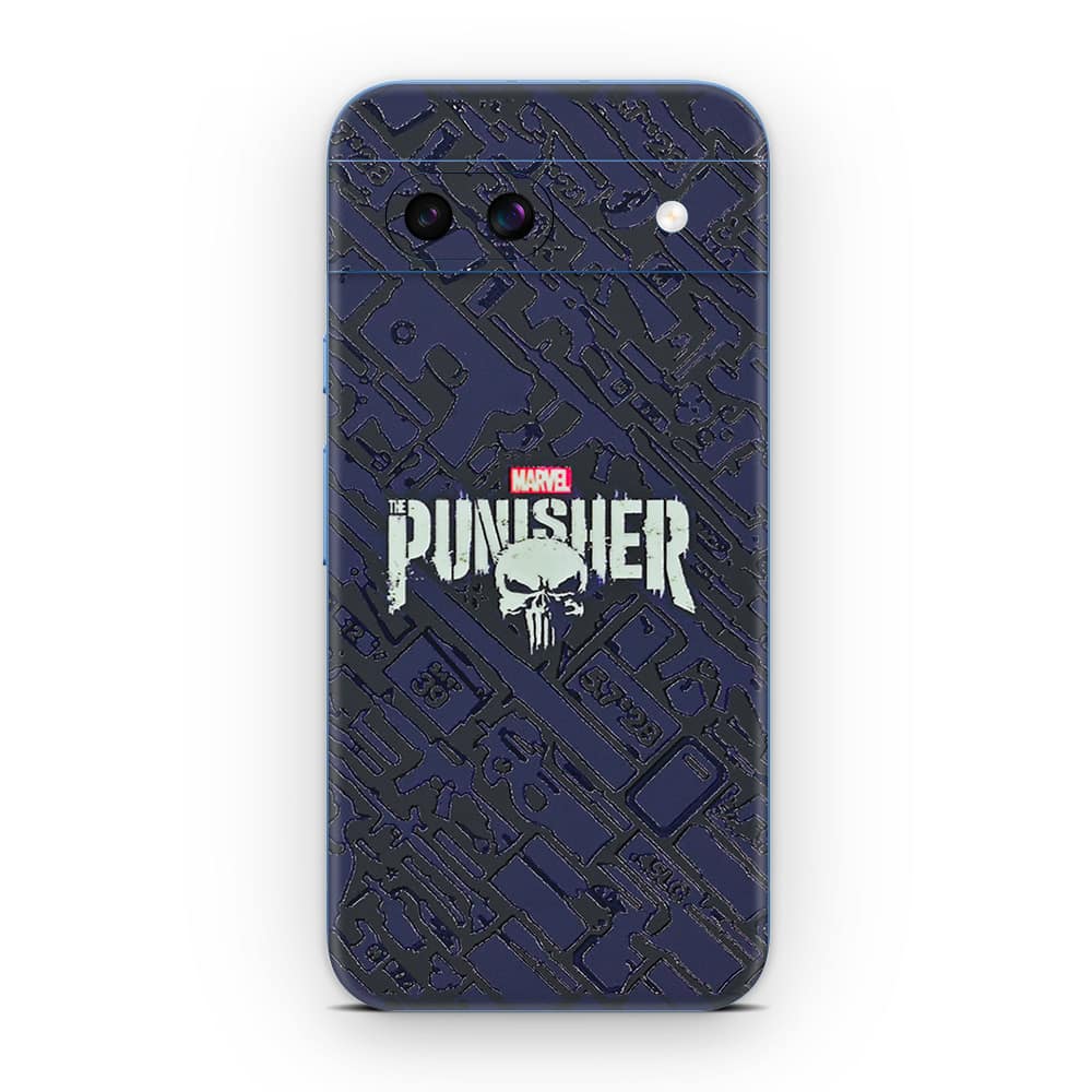 Pixel 8a punisher 3d skin wrapitskin
