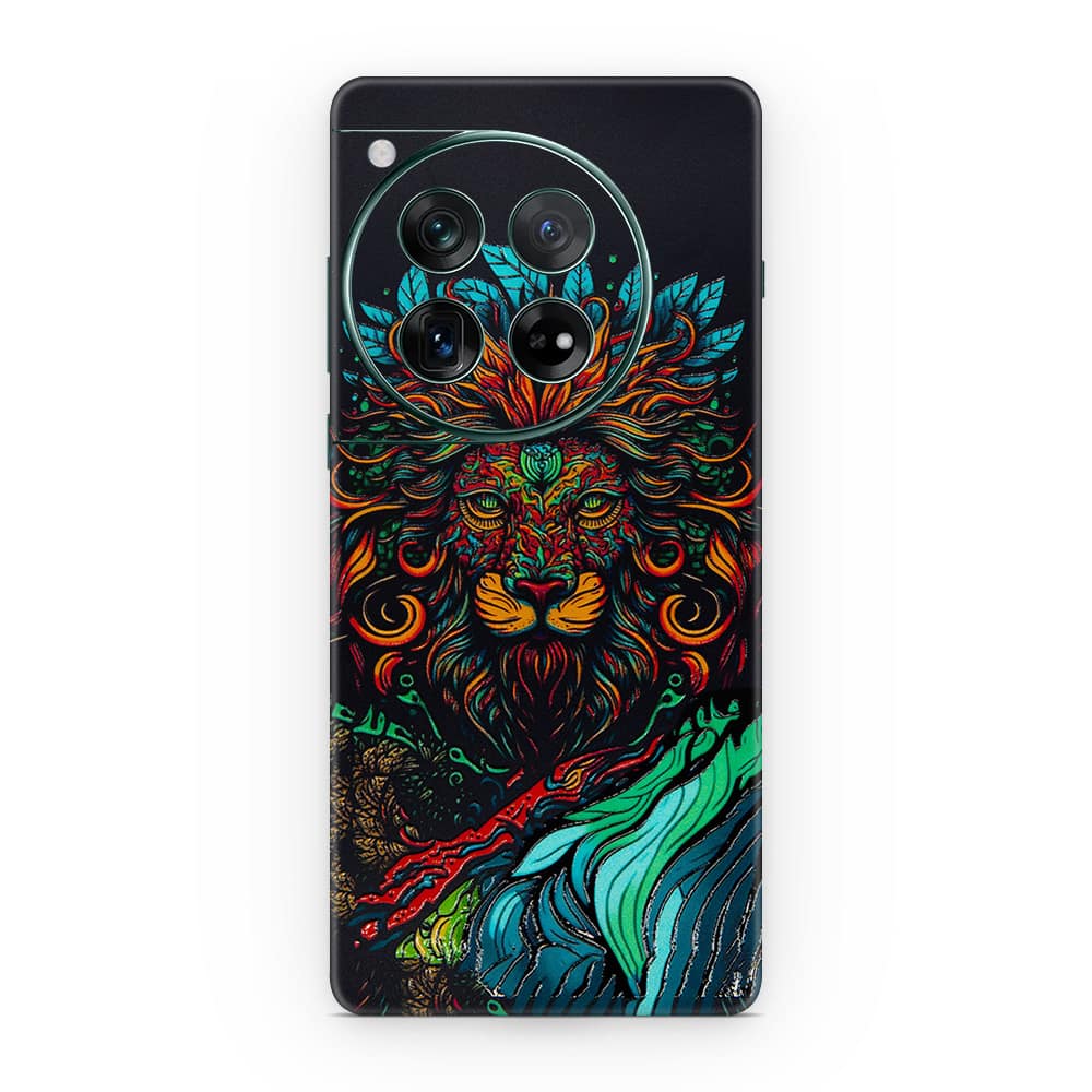 Oneplus 12 fierce lion 3d skin wrapitskin