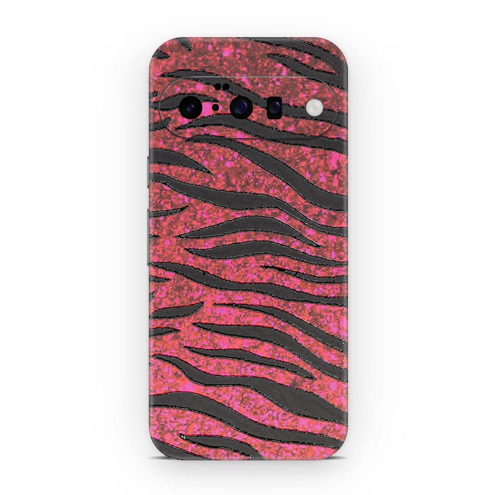Pixel 10 red zebra 3d skin wrapitskin