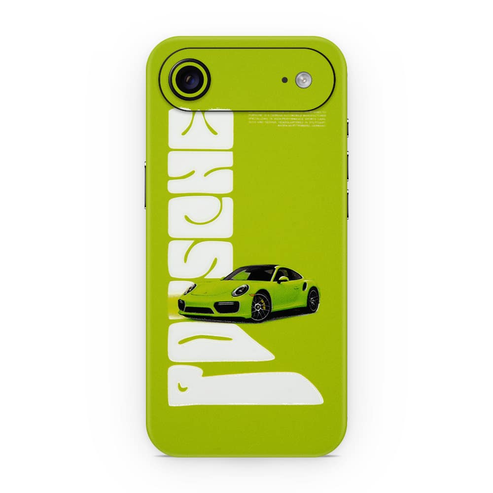 Iphone air 911 turbo 3d skin wrapitskin
