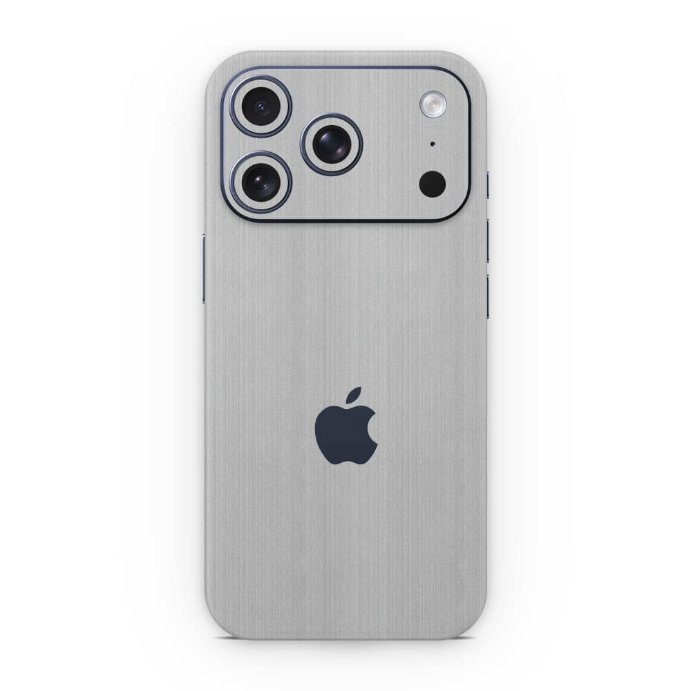 Iphone 17 pro brushed metal skins wrapitskin