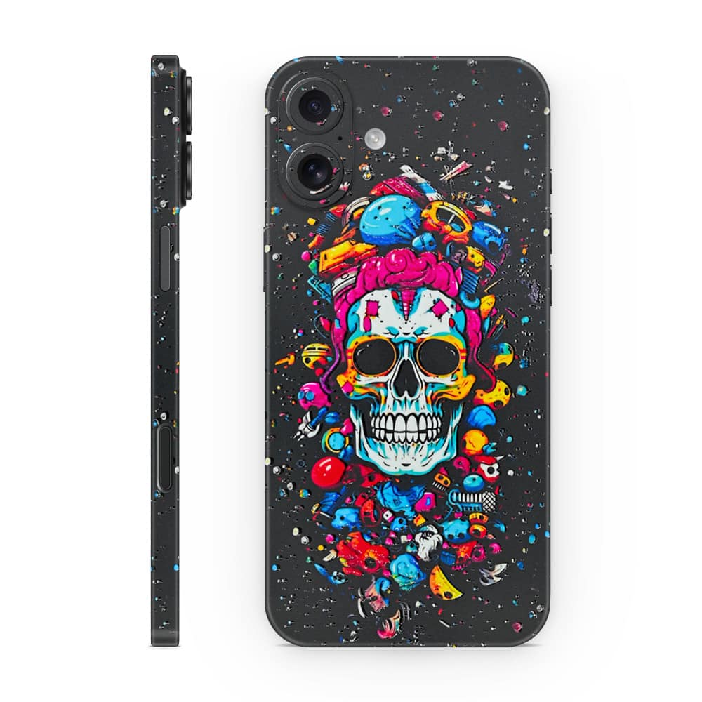 Iphone 17 skull 3d skin wrapitskin