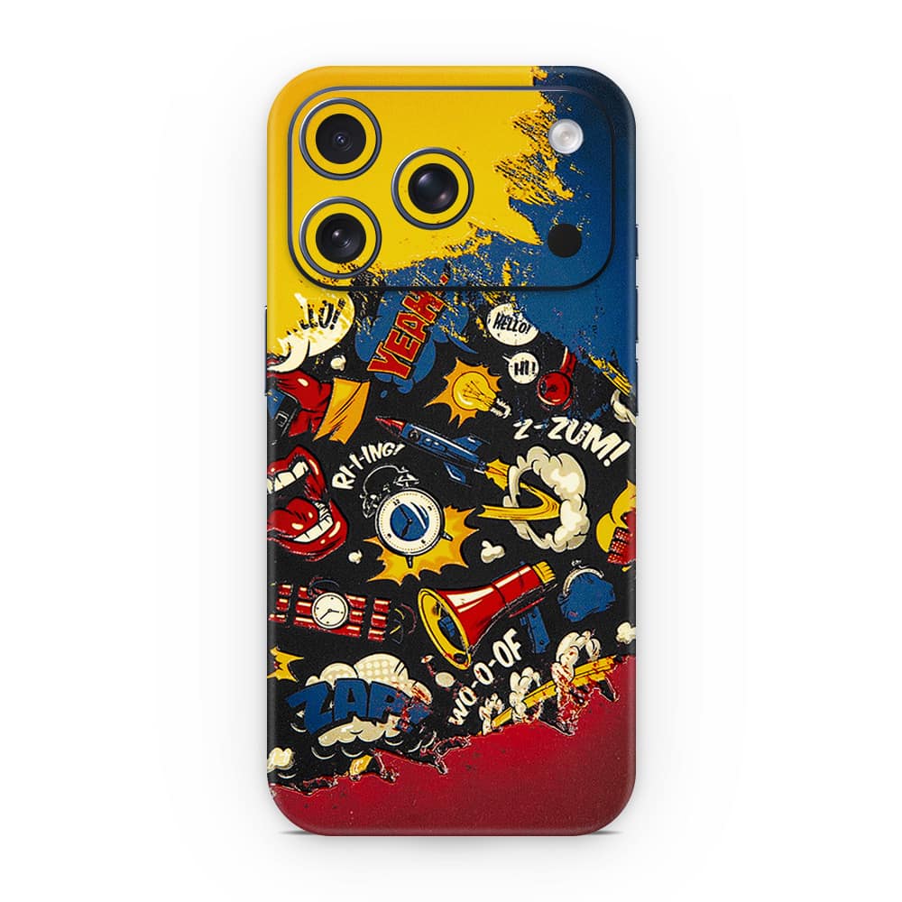Iphone 17 pro pop art 3d skin wrapitskin