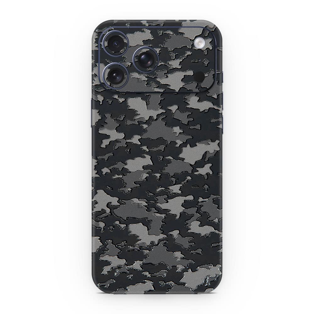 Iphone 17 pro max military camo 3d skin wrapitskin