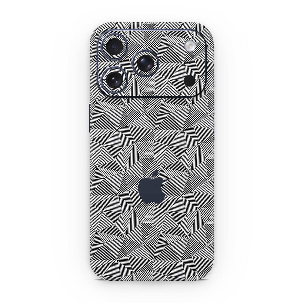 Iphone 17 pro carbon triangle series wrapitskin